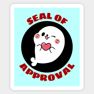 Seal Of Approval | Cute Seal Pun Sticker